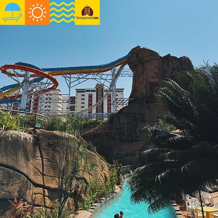 Piazza Com Acesso Ao Acqua Park - Gustavo Aparthotel Caldas Novas Exterior foto