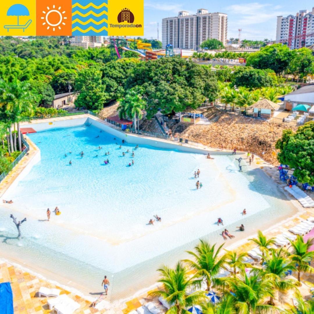 Piazza Com Acesso Ao Acqua Park - Gustavo Aparthotel Caldas Novas Exterior foto