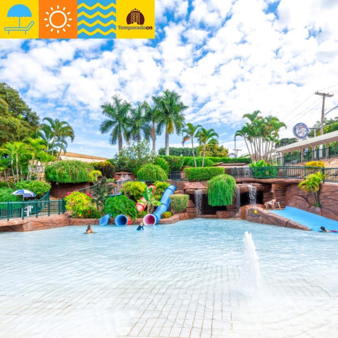 Piazza Com Acesso Ao Acqua Park - Gustavo Aparthotel Caldas Novas Exterior foto